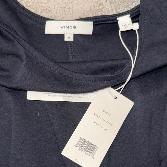 Vince Black Midi Dress - Picture 3 of 4